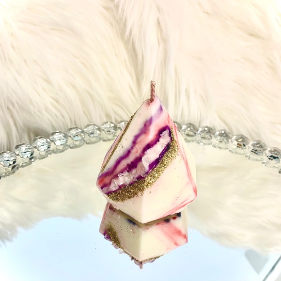 Geode candle - Picture 3 of 4